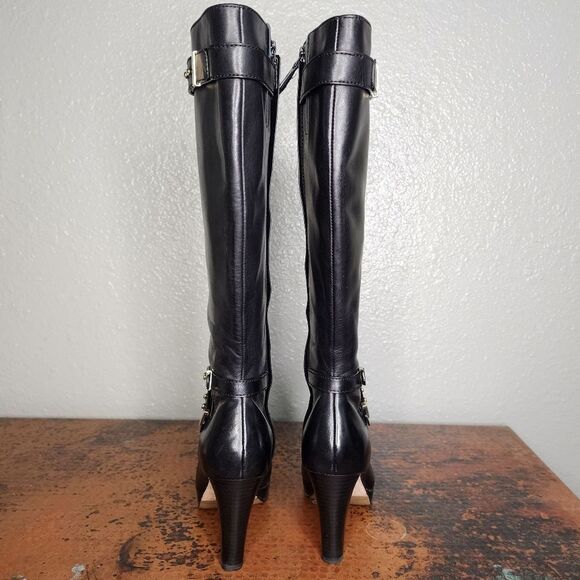 Cole Haan Nike air Black Heeled Boots - Picture 9 of 16